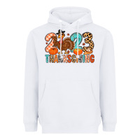 White 2023 thanksgiving Heavyweight Hoodie - MaliasSmallBusiness