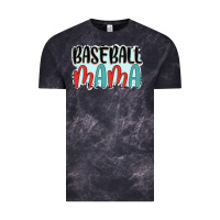 Cloud Black baseball mama Vintage Tee - JahusDesignShop