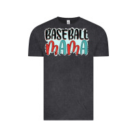 Vintage Black baseball mama Vintage Tee - JahusDesignShop