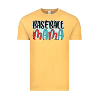 Vintage Mustard baseball mama Vintage Tee - JahusDesignShop