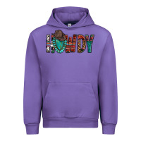Tulip Western Howdy Gemstone Cowboy Hat Urban Hoodie - HowdyJamesFarm