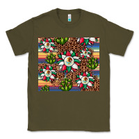Army Green sunflower mexican flag tumbler Classic Tee - JahusDesignShop