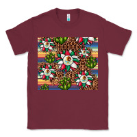 Burgundy sunflower mexican flag tumbler Classic Tee - JahusDesignShop