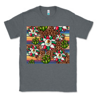 Charcoal Heather sunflower mexican flag tumbler Classic Tee - JahusDesignShop