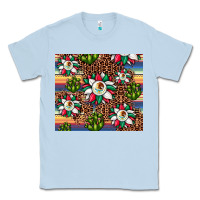 Dusty Blue sunflower mexican flag tumbler Classic Tee - JahusDesignShop