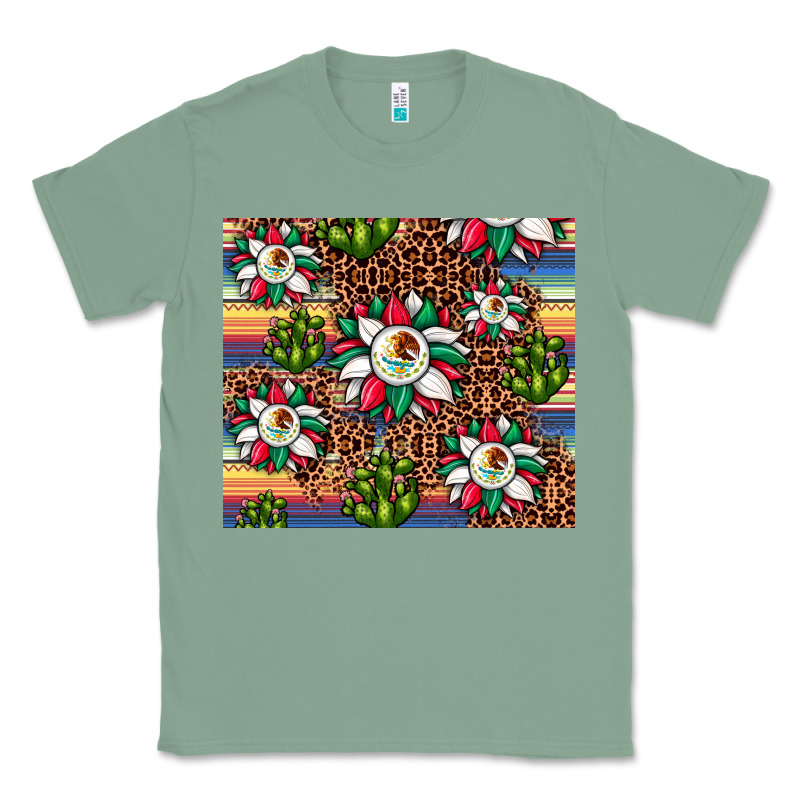 Sunflower Mexican Flag Tumbler Classic Tee by JahusDesignShop | Teevron