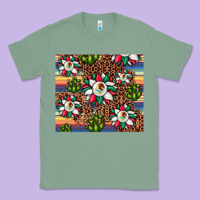 Sunflower Mexican Flag Tumbler Classic Tee Designed By Jahusdesignshop