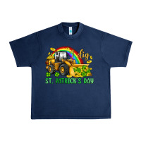 Navy i dig st patrick s day bulldozer Urban Heavy Tee - JahusDesignShop