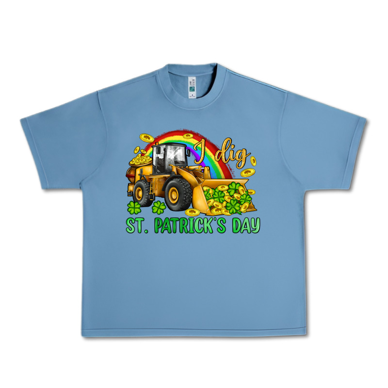 I Dig St Patrick S Day Bulldozer Urban Heavy Tee by JahusDesignShop | Teevron