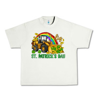 Pistachio i dig st patrick s day bulldozer Urban Heavy Tee - JahusDesignShop