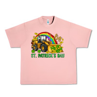Salmon i dig st patrick s day bulldozer Urban Heavy Tee - JahusDesignShop