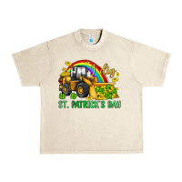 Sandshell i dig st patrick s day bulldozer Urban Heavy Tee - JahusDesignShop