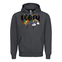 Smoke lgbtq  friendly Zipper Hoodie - MaliasSmallBusiness