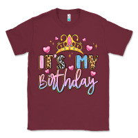 Burgundy its my birthday la Classic Tee - LillyAllenDesigns