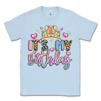 Dusty Blue its my birthday la Classic Tee - LillyAllenDesigns