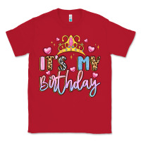 Red its my birthday la Classic Tee - LillyAllenDesigns