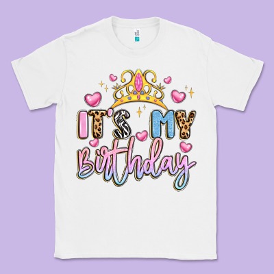 Its My Birthday La Classic Tee Designed By Lillyallendesigns
