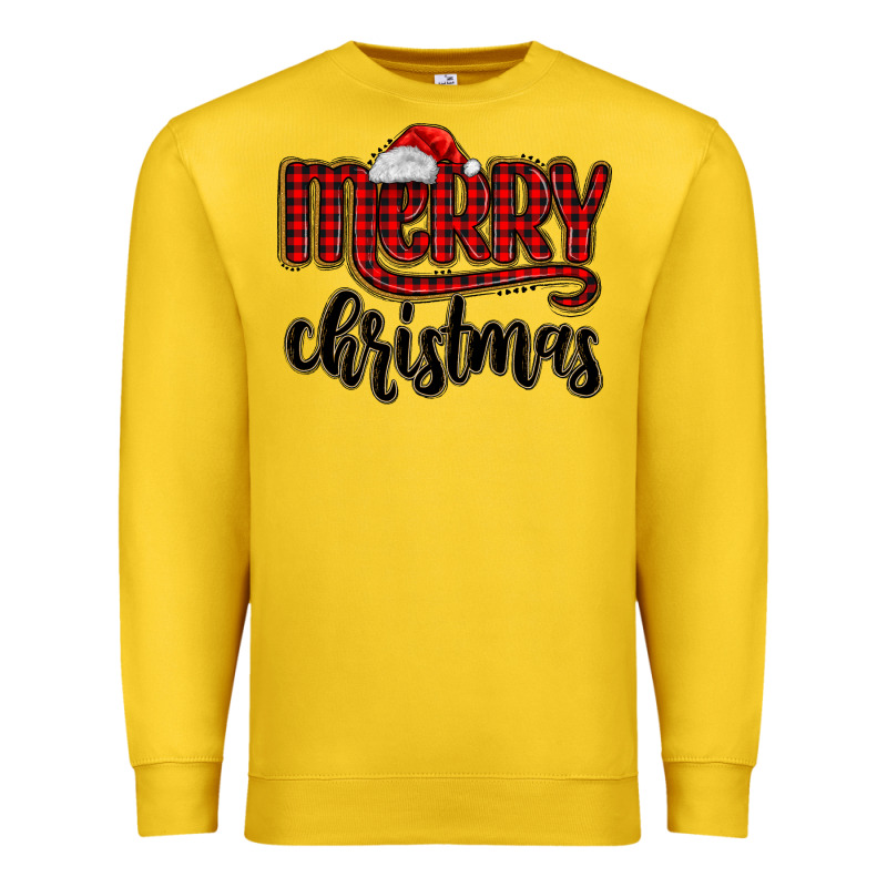 Merry Christmas Premium Sweatshirt by MaliasSmallBusiness | Teevron