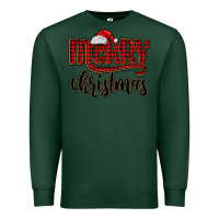 Sports Green merry christmas Premium Sweatshirt - MaliasSmallBusiness