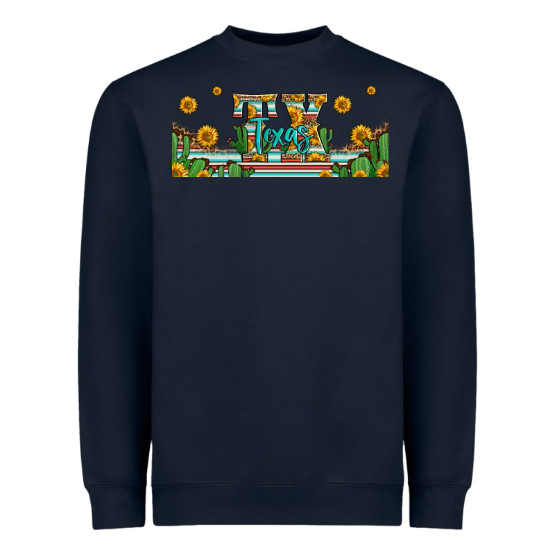 Tx Texas 16oz Libbey Glass Heavyweight Sweatshirt by HRA Design Shop | Teevron