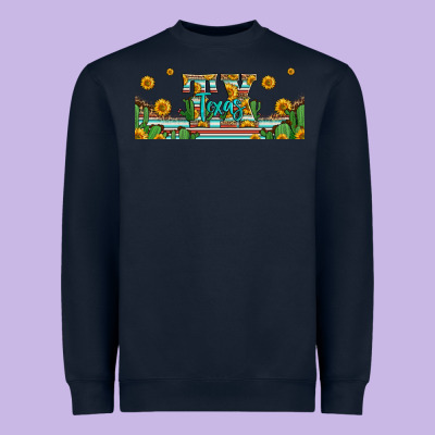 Tx Texas 16oz Libbey Glass Heavyweight Sweatshirt Designed By Hra Design Shop