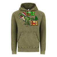 Vintage Olive tree rex Vintage Hoodie - CowhideDigitalArt