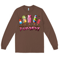 Chestnut yummy Long Sleeve Tee - AdoDesignShop