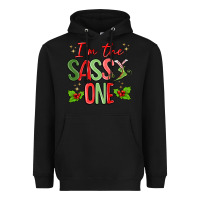 Im The Sassy One Heavyweight Hoodie | Teevron