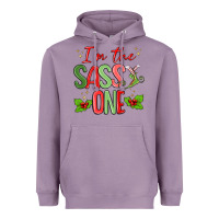 Lavender im the sassy one Heavyweight Hoodie - MaliasSmallBusiness