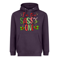 Plum im the sassy one Heavyweight Hoodie - MaliasSmallBusiness