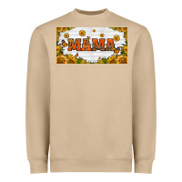 Mushroom sunflowers and butterflies mama license plate Heavyweight Sweatshirt - HRA Design Shop