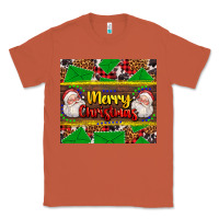Copper merry Christmas with Santa Claus Classic Tee - AdoDesignShop