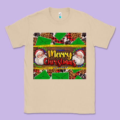 Merry Christmas With Santa Claus Classic Tee Designed By Adodesignshop