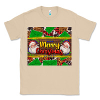 Mushroom merry Christmas with Santa Claus Classic Tee - AdoDesignShop