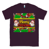 Plum merry Christmas with Santa Claus Classic Tee - AdoDesignShop