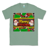 Sage merry Christmas with Santa Claus Classic Tee - AdoDesignShop