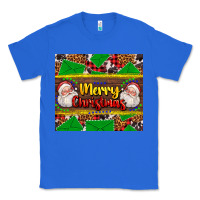 True Royal merry Christmas with Santa Claus Classic Tee - AdoDesignShop