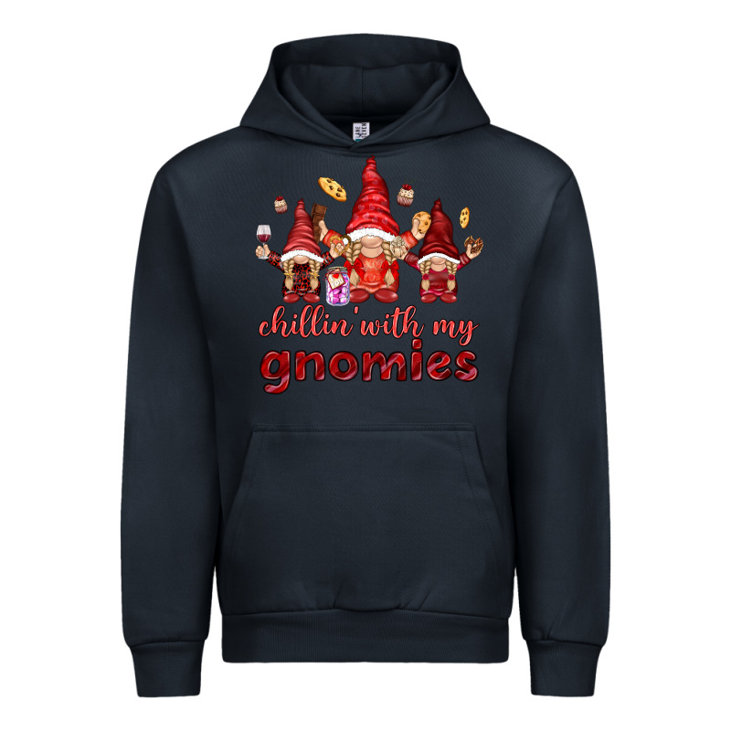 Chilling With My Gnomies Valentine's Day Urban Hoodie by HowdyJamesFarm | Teevron