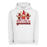 Pigment Lunar Rock Chilling with my gnomies Valentine's Day Urban Hoodie - HowdyJamesFarm