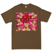 Cacao valentines day teddy bear tumbler Premium Tee - RanaPortraitStore
