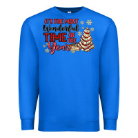True Royal its the most wonderful time of the year Premium Sweatshirt - MaliasSmallBusiness