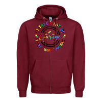 Burgundy gay pride Zipper Hoodie - MaliasSmallBusiness
