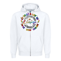 White gay pride Zipper Hoodie - MaliasSmallBusiness