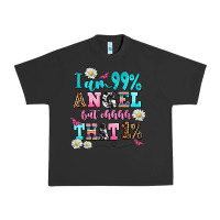 Pigment Black i am  99 angel but ohh that Urban Heavy Tee - AdoDesignShop