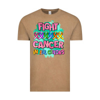 Vintage Coffee fight cancer in all colors Vintage Tee - AdoDesignShop