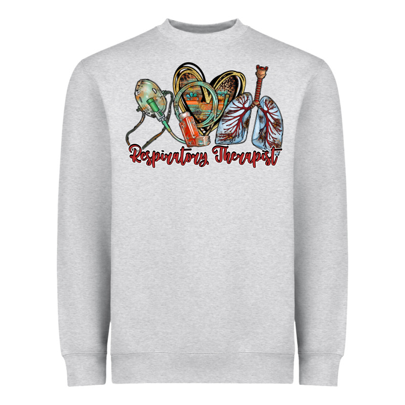 Respiratory Therapist Heavyweight Sweatshirt by RacoonDesign | Teevron