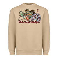 Mushroom respiratory therapist Heavyweight Sweatshirt - RacoonDesign