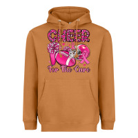 Meerkat cheer for the cure Heavyweight Hoodie - MaliasSmallBusiness