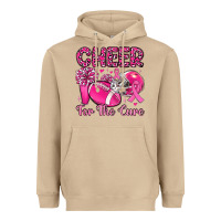 Mushroom cheer for the cure Heavyweight Hoodie - MaliasSmallBusiness