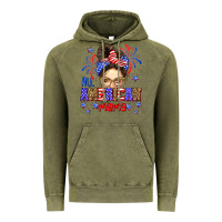 Vintage Olive All American mama Vintage Hoodie - Neo Western
